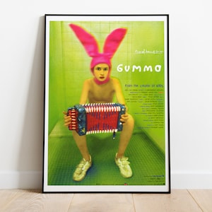Gummo, Harmony Korine, 1997 - Hochwertiges Filmplakat, Premium-Halbglanzpapier
