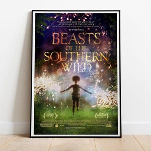 Beasts of the Southern Wild, Benh Zeitlin, 2012 - Poster cinematografico HQ, carta semi-lucida di alta qualità