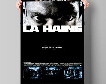 La Haine, Hatred, Mathieu Kassovitz, Vincent Cassel, 1995 - High