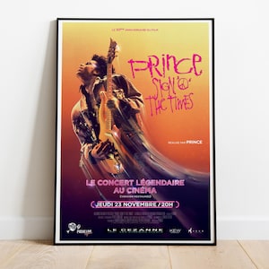 Sign o' the Times, Prince, 1987 - Poster del film HQ, carta semi-lucida di alta qualità
