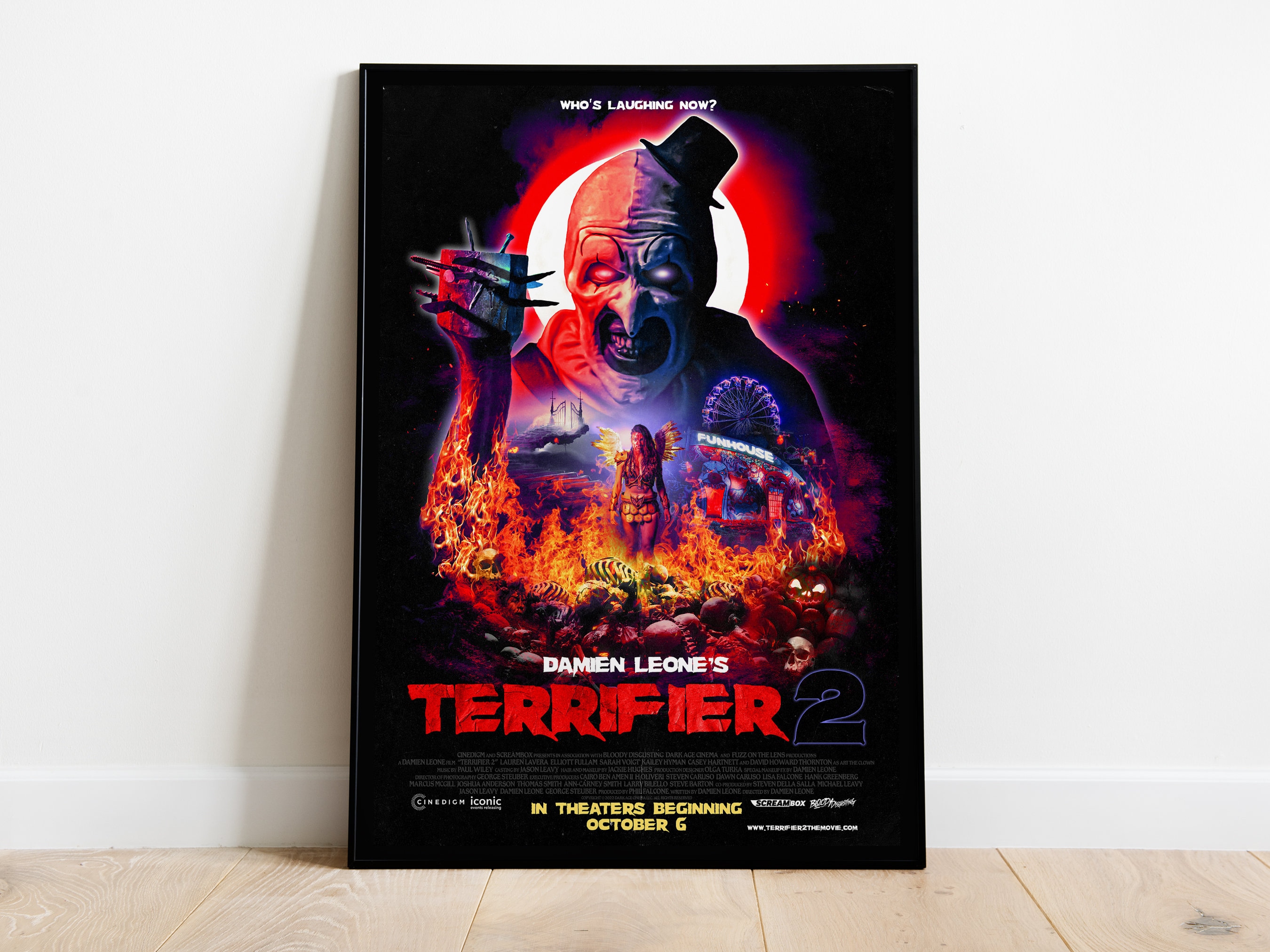 Terrifier 2 poster - Etsy 日本