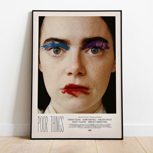 Poor Things, Yorgos Lanthimos, Emma Stone, Mark Ruffalo, Willem Dafoe, 2023 - Póster de película de alta calidad, papel semibrillante de primera calidad