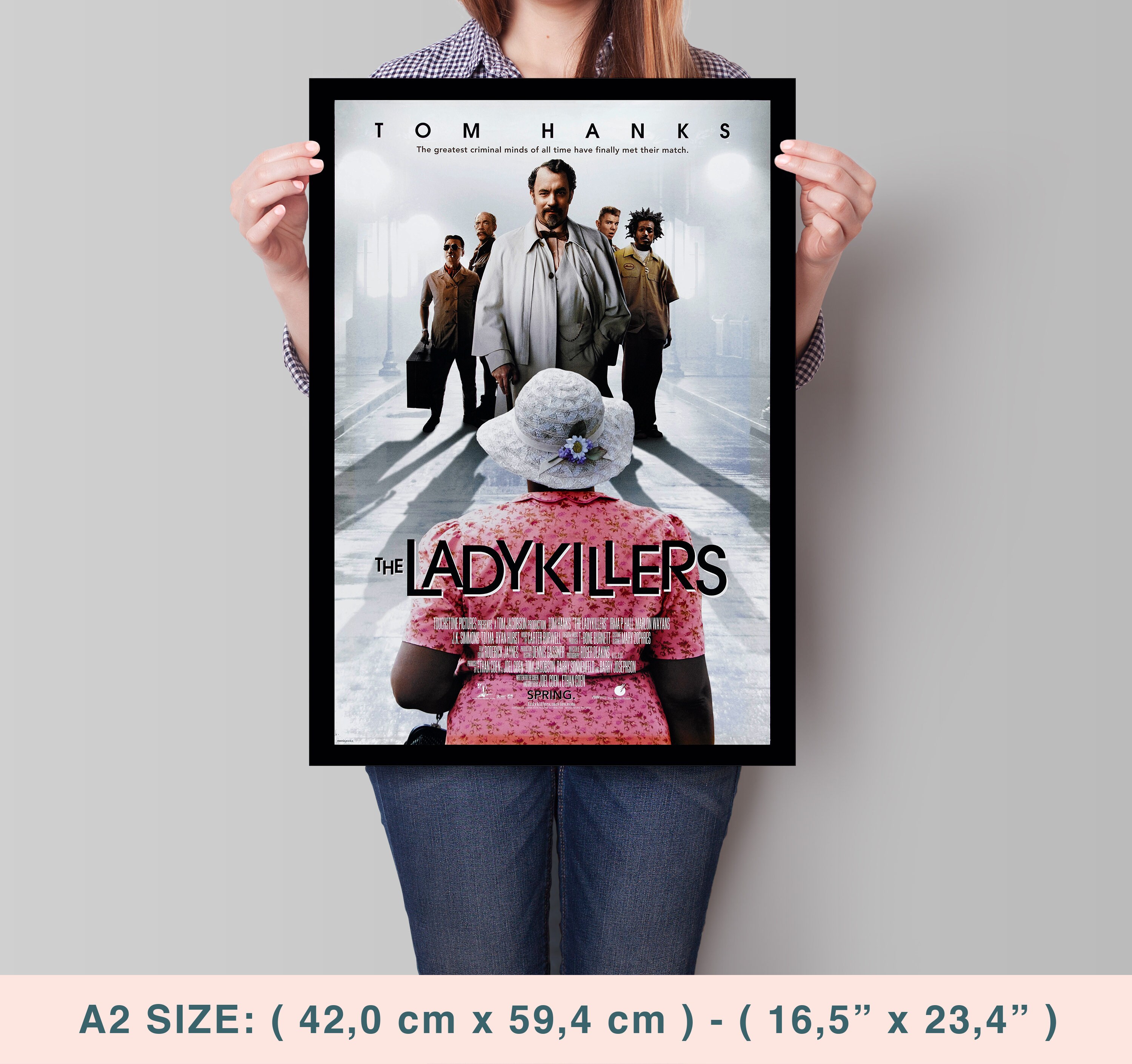 レディ・キラーズ 映画フライヤー トム・ハンクス ジョエル＆イーサン・コーエン Amazon.co.jp: 【映画チラシ】レディ・キラーズ ジョエル