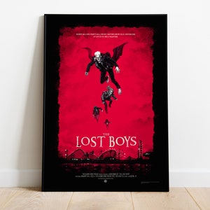 I ragazzi perduti, Joel Schumacher, 1987 - Poster del film HQ, carta semilucida premium