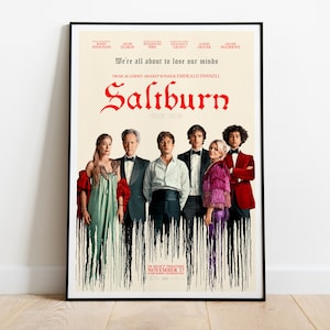 Saltburn, Emerald Fennell, Barry Keoghan, Jacob Elordi, 2023 - High Quality Movie Poster, Premium Semi-Glossy Paper
