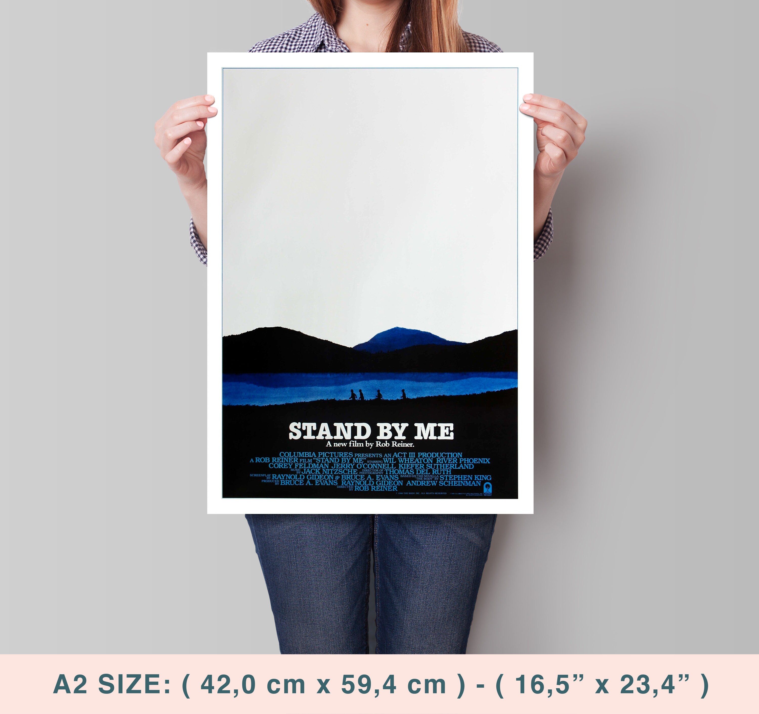 Stand by Me, Rob Reiner, Stephen King, 1986 - Vintage Movie Poster