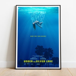 Under the Silver Lake, David Robert Mitchell, 2011 - Póster de la película HQ, papel semibrillante premium