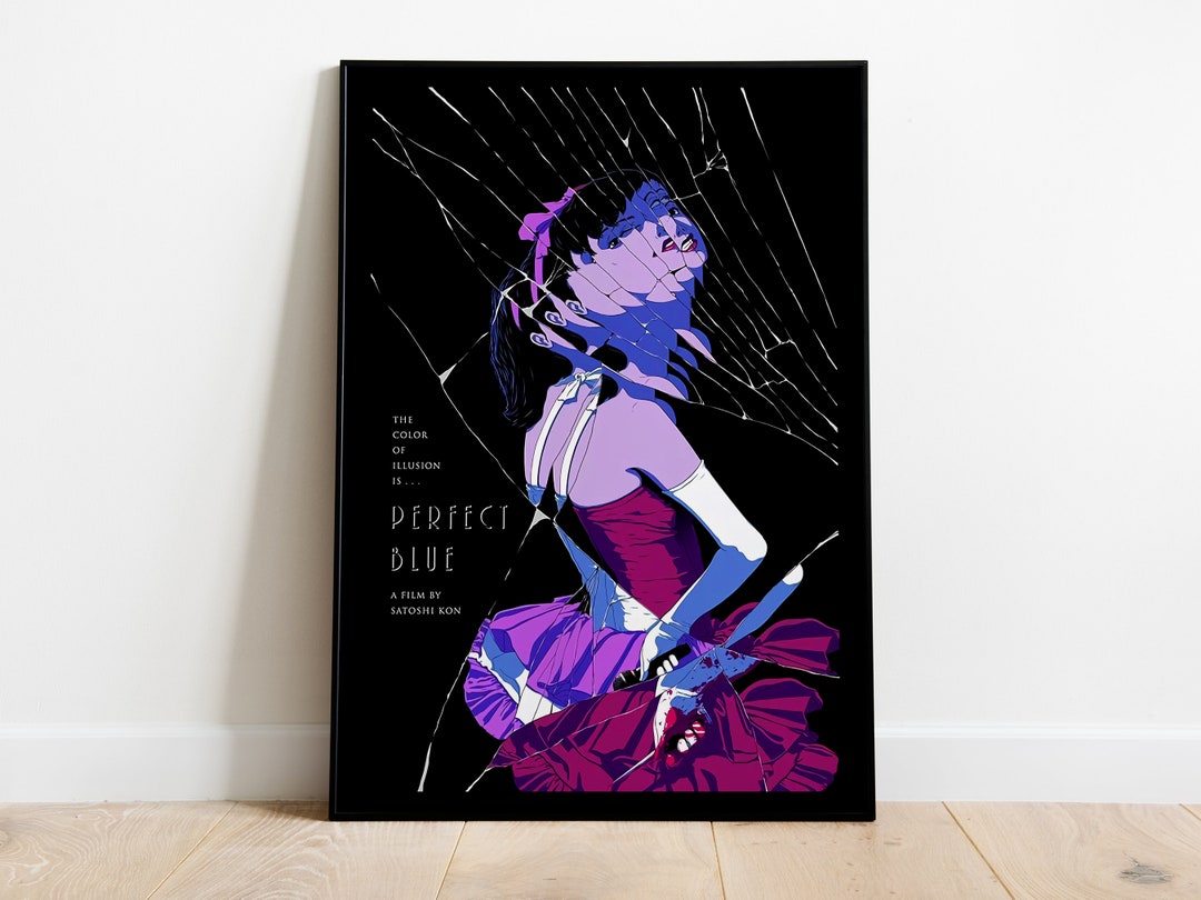 Perfect Blue, Satoshi Kon, 1997 High Quality Anime Retro Movie Poster,  Premium Semi-glossy Paper 