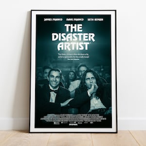 ディザスター・アーティスト、ジェームズ・フランコ、セス・ローゲン、2017年 - 高品質映画ポスター、プレミアム半光沢紙