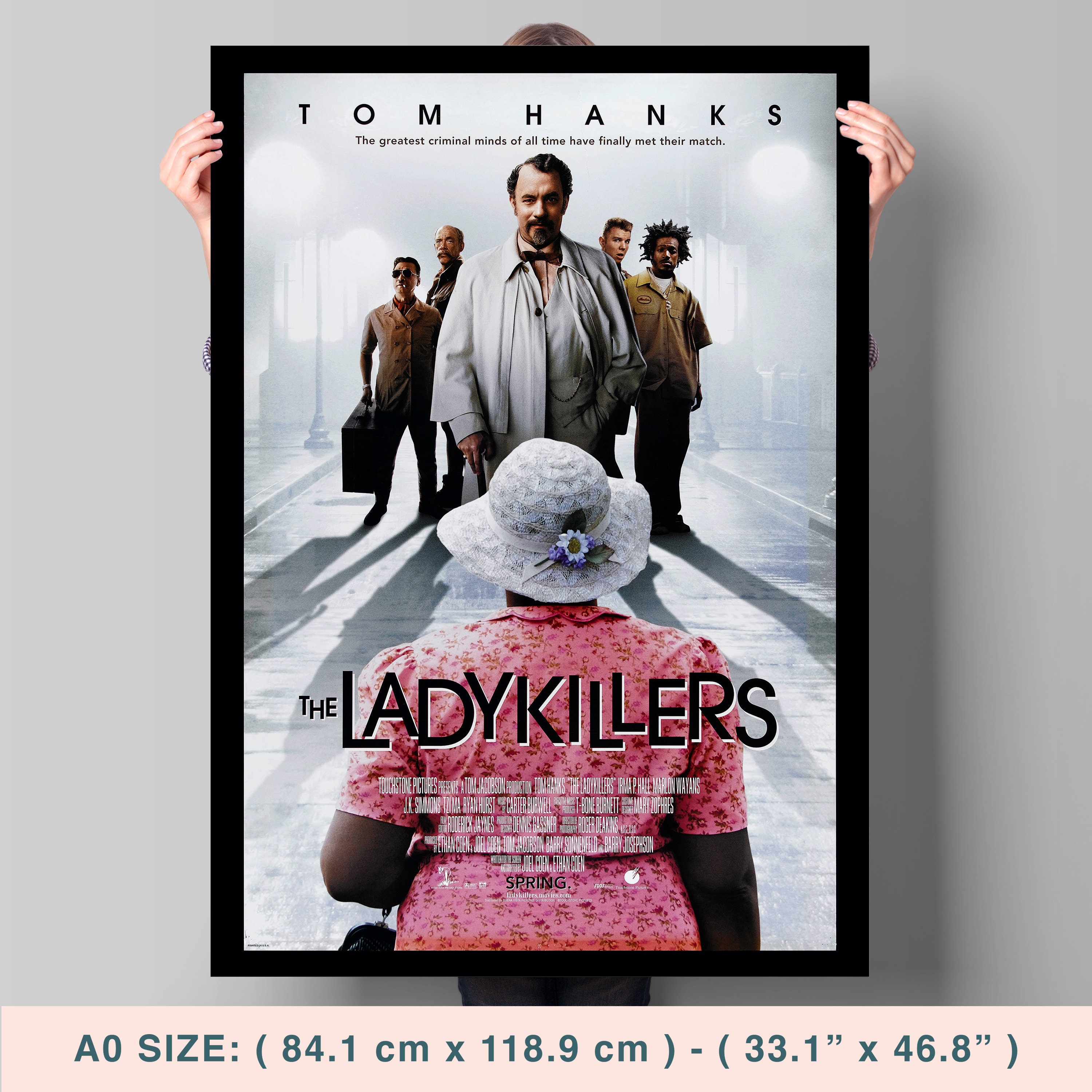レディ・キラーズ 映画フライヤー トム・ハンクス ジョエル＆イーサン・コーエン レディ・キラーズ | あらすじ・内容・スタッフ・キャスト・配信