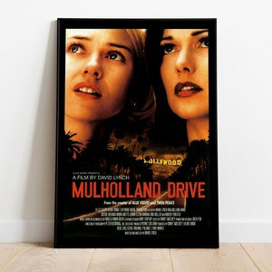 Mulholland Drive, David Lynch, 2001 - Poster di film retrò HQ, carta semilucida premium