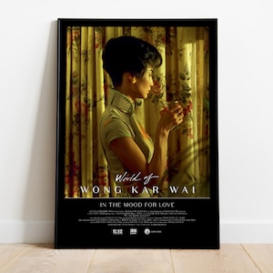 In the Mood for Love, Wong Kar-wai, 2000 - High Quality Retro Movie Poster, Premium Semi-Glossy Paper