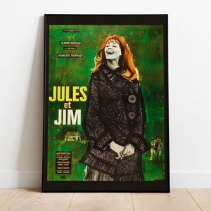 フランソワ トリュフォー Jules and Jim 1995年製ポスター