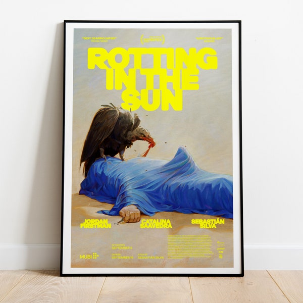 Rotting in the Sun, Sebastián Silva, 2023 - HQ Movie Poster, Premium Semi-Glossy Paper