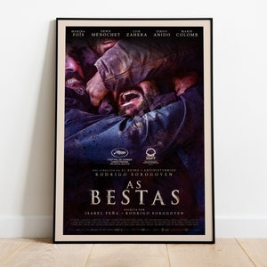 The Beasts (As Bestas), Rodrigo Sorogoyen, Denis Ménochet, 2022 - Poster del film in alta qualità, carta semilucida premium