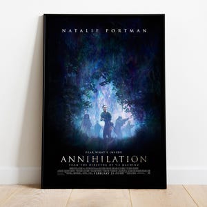 Annientamento, Alex Garland, Natalie Portman, 2018 - Poster cinematografico HQ, carta semi-lucida di alta qualità