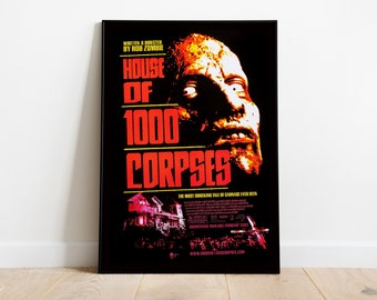 House of 1000 Corpses 2003 Rob Zombie Japanese Chirashi Movie