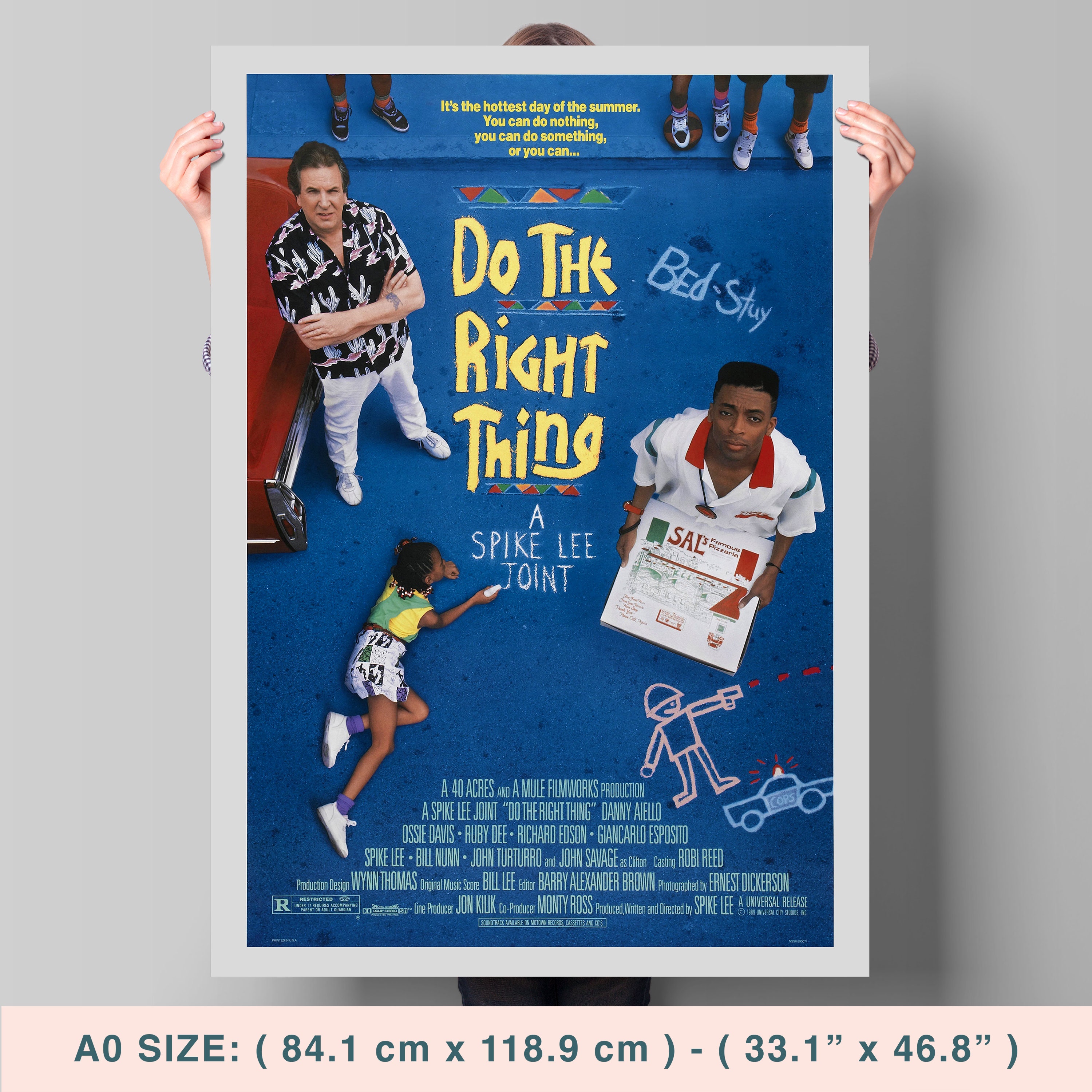 Do the Right Thing, Spike Lee, 1989 - High Quality Movie Poster