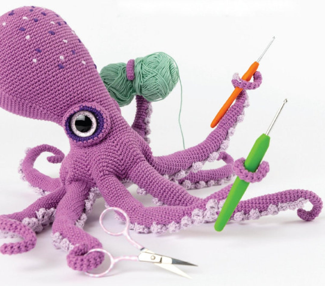 Wonderfully Weird Amigurumi Patterns Create Curious Crochet Etsy