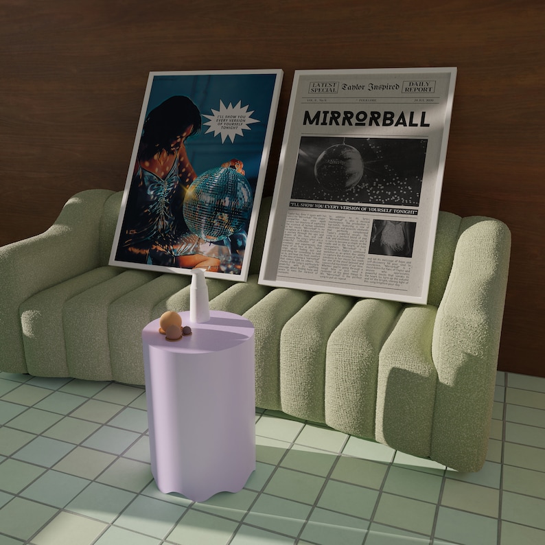 Taylor Swift Mirrorball Prints Swift Mirrorball Lyric Print Etsy.de