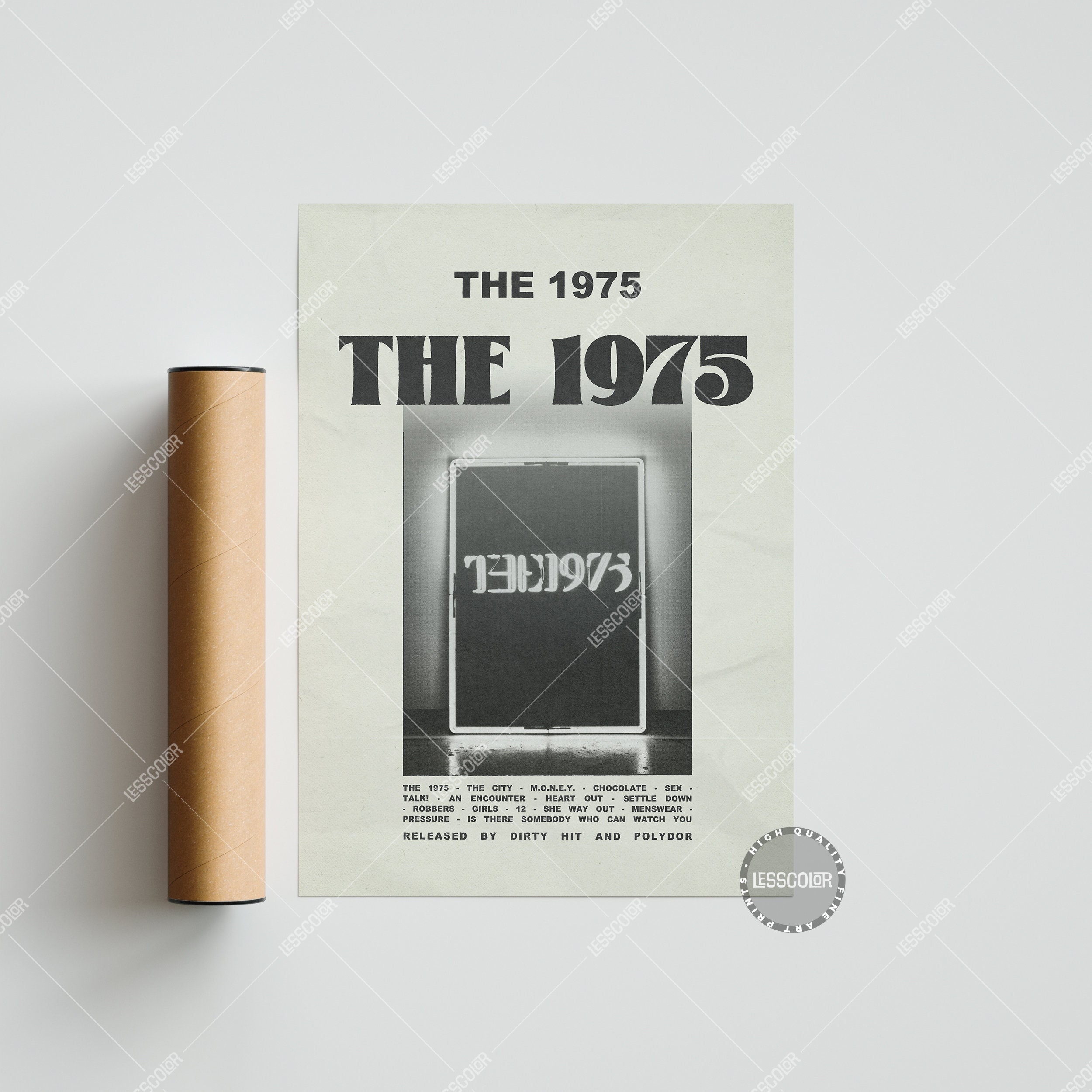 Discover The 1975 Posters / The 1975 Poster, Album Cover Poster