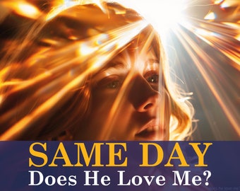 SAME DAY Does He Love Me? Intuitive and Heartfelt Tarot Reading to Explore Your Romantic Journey In Depth FAST | Love Reading 12-14 h