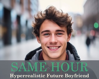 SAME HOUR Future Boyfriend | Hyperrealistic Soulmate Drawing Psychic | Image of your Future Boyfriend | Lgbt Suitable | Soulmate Reading