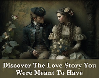 Scopri la storia d'amore che avresti dovuto avere: 24 ore di lettura schiacciata con tarocchi / regalo di astrologia / regalo personalizzato per lei / regalo mamma