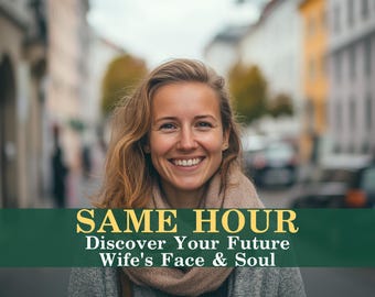SAME HOUR Lesbian Soulmate Drawing LGBTQ+ Hyperrealistic Portrait | Extended Love Reading Psychic | Future Wife | Fast Delivery | Astrology