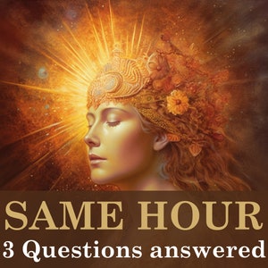 1 HORA de Perspicacia Inmediata / Lectura sincera de cartas del Tarot / 3 preguntas respondidas / Calidez y claridad / Predicción de amor psíquico en una hora