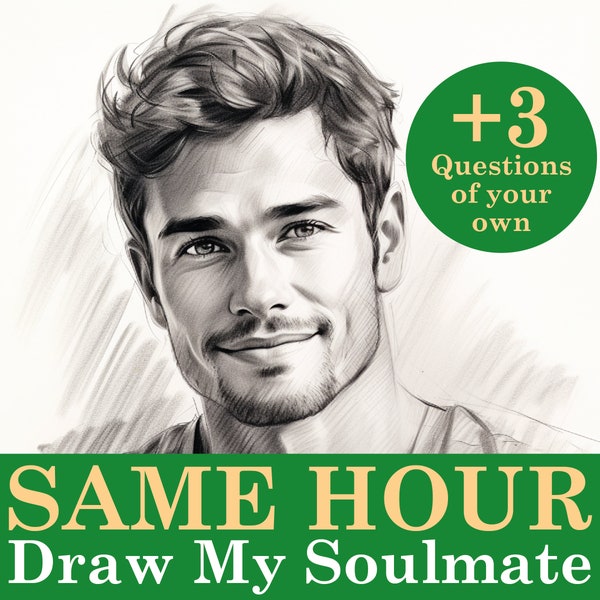 Draw Your Soulmate Etsy