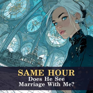 SAME HOUR Does He See Marriage With Me? His Commitment Vision | Love Reading Psychic | Fast Delivery | Astrology