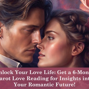 Ontgrendel je liefdesleven: ontvang een 6-maandelijkse tarot-liefdeslezing voor inzicht in je romantische toekomst! Astrologiecadeau voor moeder - gepersonaliseerd cadeau