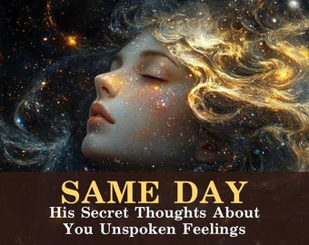 Descubre hoy mismo sus pensamientos secretos sobre ti: lo que piensa pero no dice / Lectura de amor con vidente / Lectura de tarot / Entrega rápida