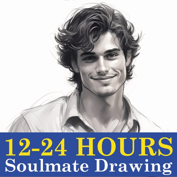 12-24 HOURS Soulmate Drawing, Soulmate Reading, Love Reading, Psychic Drawing, Relationship Reading, Draw my Soulmate, LGBT Suitable