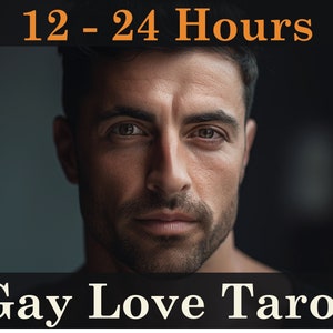 12-24 Stunden | Umfassen Sie Ihre Liebesreise: Gay Love Tarot Legung für gefühlvolle Verbindungen und herzliche Anleitung | Queer Lektüre | Gleichgeschlechtlich