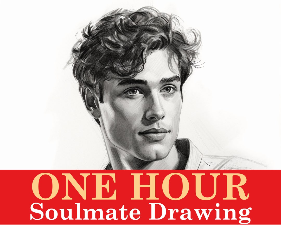 ONE HOUR Soulmate Drawing & FREE Description Fast Delivery Artist