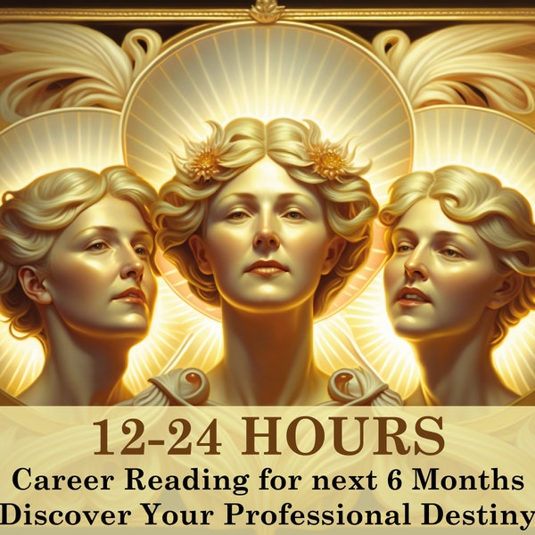 12-24 HOURS Tarot Career Reading for the Next 6 Months - Discover Your Professional Destiny *Please read description*