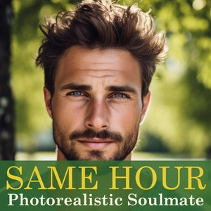ZELFDE UUR Fotorealistische Soulmate | Toekomstige zielsverwant | Teken mijn Soulmate | Afbeelding van je Soulmate | Artistieke Ai Tekening Lezen Liefde | LGBT