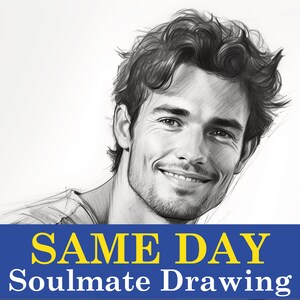 SAME DAY Soulmate Drawing, Soulmate Reading, Love Reading, Psychic Drawing, Relationship Reading, Draw my Soulmate, LGBT Suitable