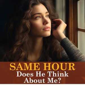 SAME HOUR Does He Think About Me? Tarot Reading | Discover the Depth of His Feelings | In Depth Love Reading FAST | Reading Within One Hour
