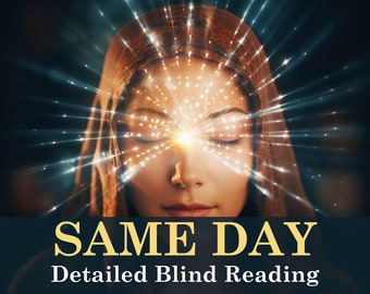SAME DAY Blind Tarot Reading Without Questions | Tarot Card Reading Psychic Prediction | Fast Delivery | Within One Day