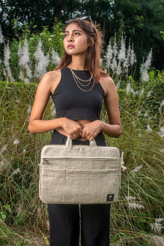 Handmade laptop bag best sale
