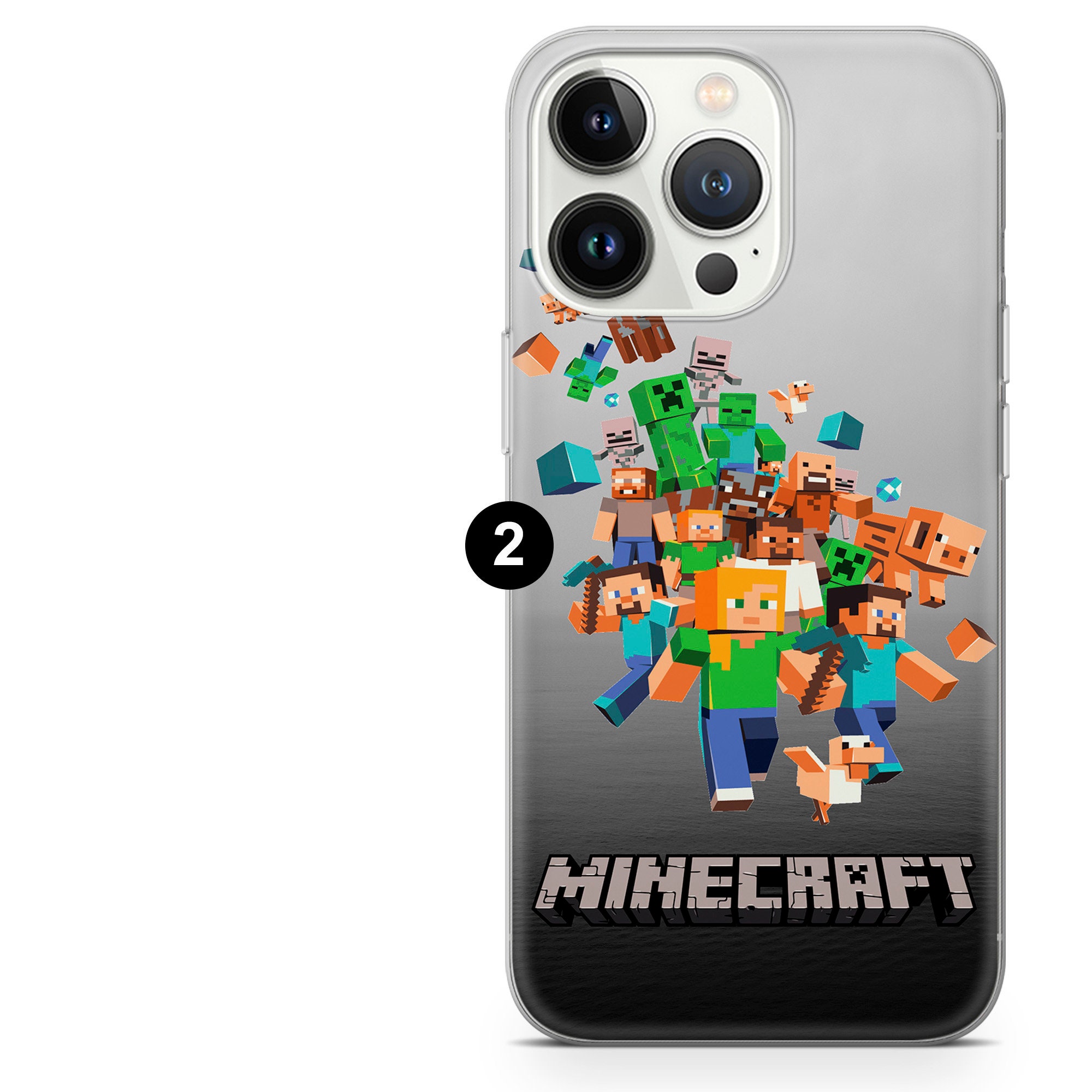 Minecraft Phone Case Cover for iPhone 15 14 13 12 11 X/xs SE Etsy