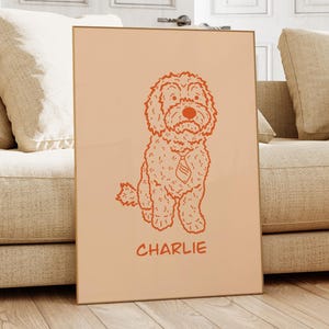 Badly Custom Pet Portrait Personalized Dog Badly Drawn Custom Dog Portrait Ugly Caricature Dog Painting Pet Memorial Gift Dog Mom