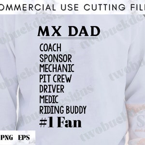 MX Papa svg, Motocross svg, Motocross svg, motocross svg