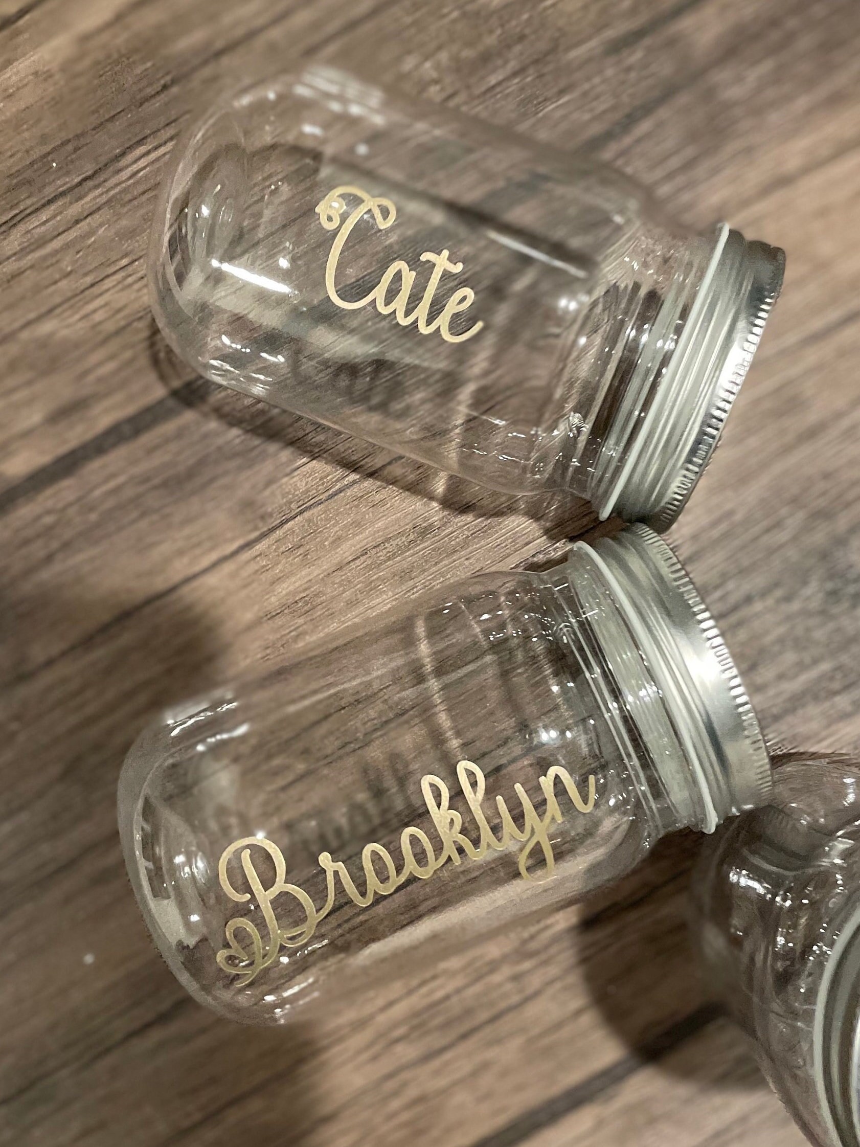 Personalized Plastic Mason Jar Party Cups Party Favors Etsy