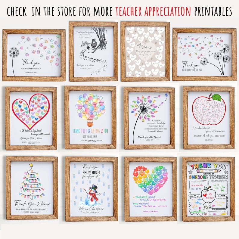 Teacher Appreciation Coloring Page: Custom Thank You Gift (digital ...