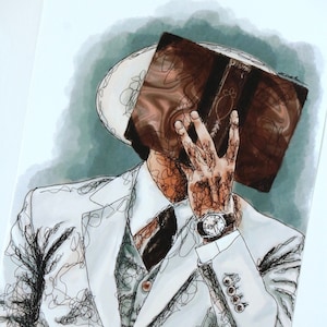 BTS V Taehyung Art Print / Poster Fan Art A6 A5 K-pop