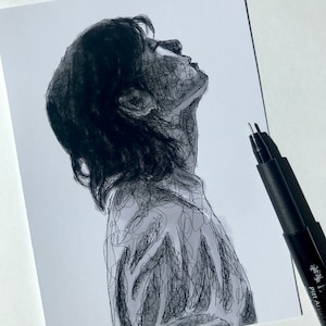 BTS Jungkook JK Art Print / Poster Fan Art A6 A5 K-pop